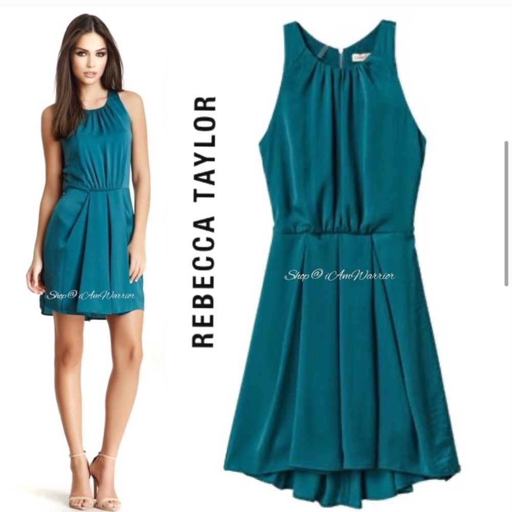 Rebecca Taylor green dress size 2